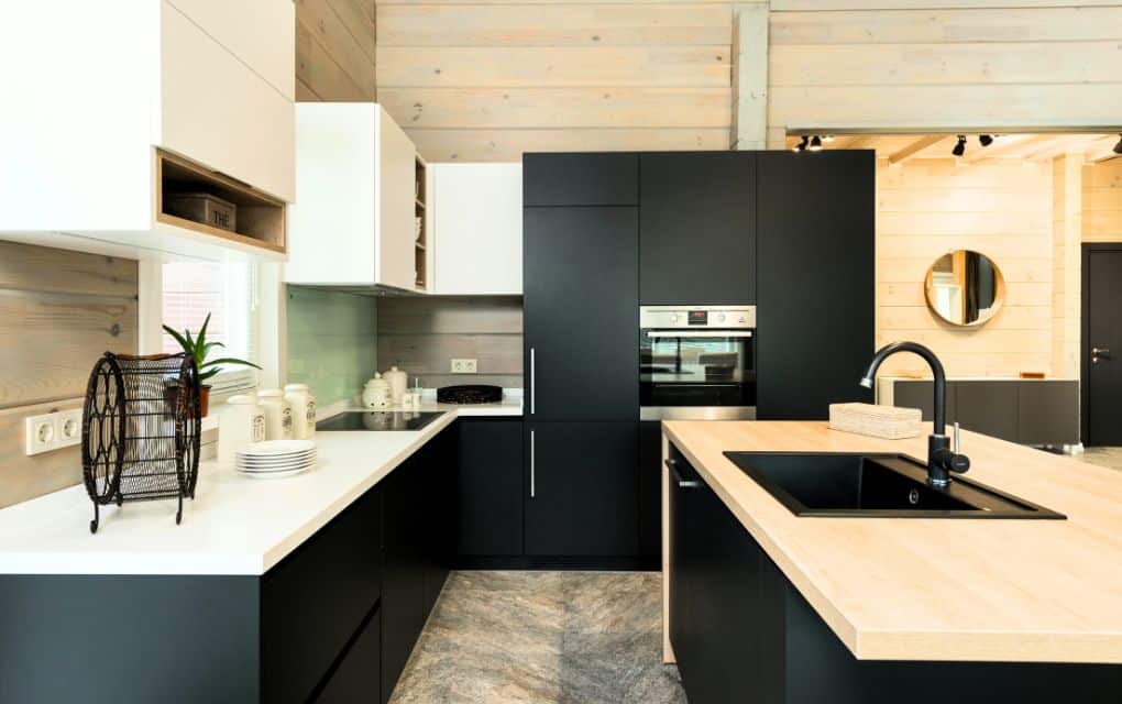 Kitchen Design Trends in 2024: Matte finish kitchen cabinets